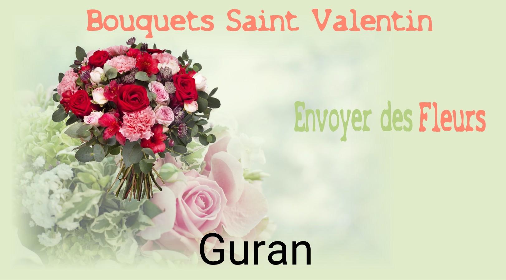 Roses de Saint-Valentin livrées à Guran